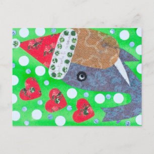 Elephant Kerstfeest Joy Briefkaart
