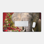 Elephant kerstgroet bureaumat (Keyboard & Muis)