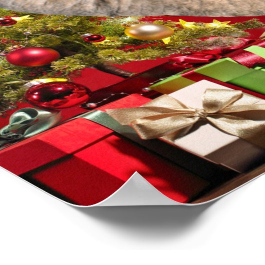 Elephant kerstgroet poster (Hoek)