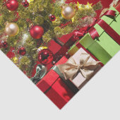 Elephant kerstgroet tissuepapier (Detail)