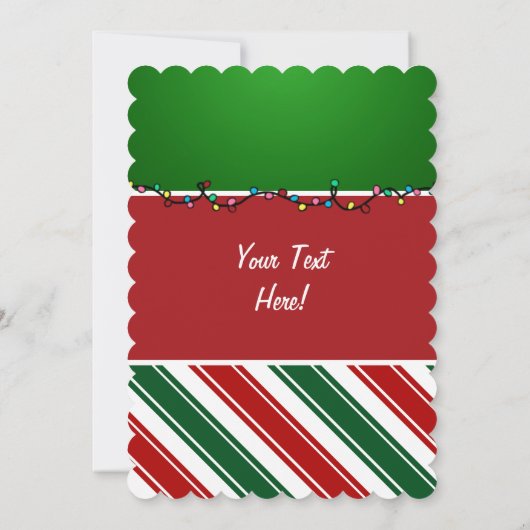 Elephant-kerstkaart Kaart (Achterkant)