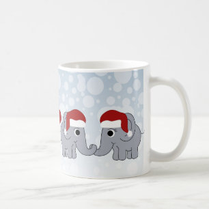 Elephant Kerstmis Koffiemok