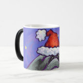 Elephant Kerstmis Magische Mok (Voorkant links)