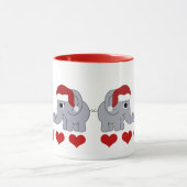Elephant Kerstmis Mok (Midden)