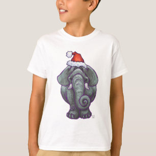 Elephant Kerstmis T-shirt