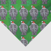 Elephant Kerstmis Tissuepapier (Detail)