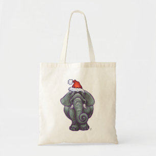 Elephant Kerstmis Tote Bag
