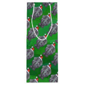 Elephant Kerstmis Wijn Cadeautas (Achterkant)