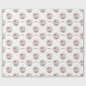 Elephant kerstwrapping Papieren naam Cadeaupapier (Vlak)