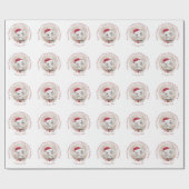 Elephant-kerstwrapppapier Cadeaupapier (Vlak)