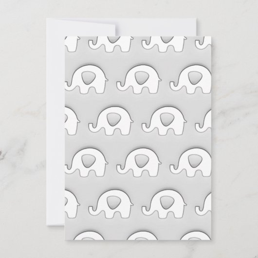 Elephant Ketting Display Kaart Brown (Achterkant)