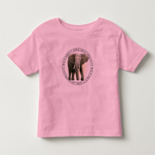 Elephant Kinder Shirts (Voorkant)