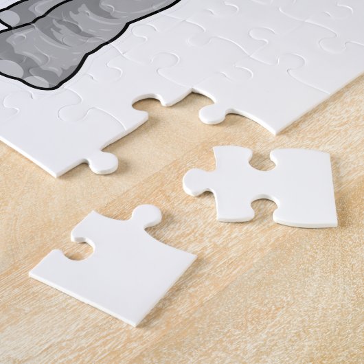 Elephant King Crown Legpuzzel (Zijkant)