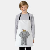 Elephant King Crown Schort (Gedragen)