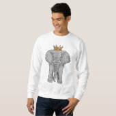 Elephant King Crown Trui (Voorkant volledig)