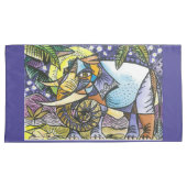 Elephant king Design Kinggrootte pilootkast Kussensloop (Voorkant-Rechts)