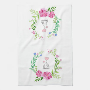 Elephant Kitchen Hand Towel Theedoek
