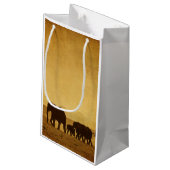 Elephant Klein Cadeauzakje (Achterkant Gekanteld)