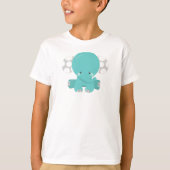 Elephant, kleine olifant, blauwe olifant t-shirt (Voorkant)