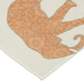 Elephant kleurrijk dierenpatroon hedendaags tafelkleed (Gekanteld)