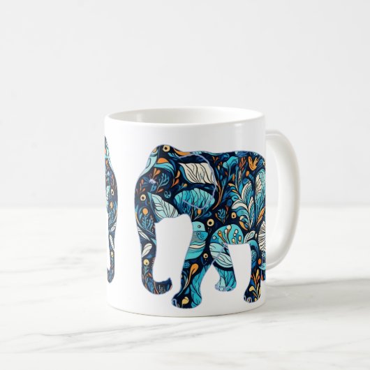 Elephant Koffiemok (Voorkant rechts)