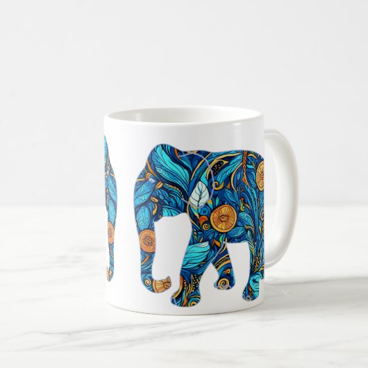 Elephant Koffiemok (Voorkant rechts)