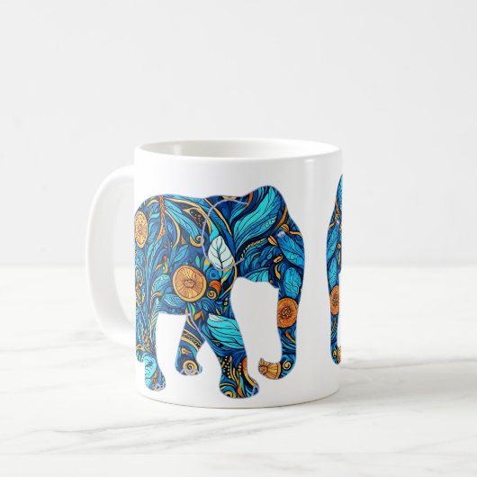 Elephant Koffiemok (Voorkant links)
