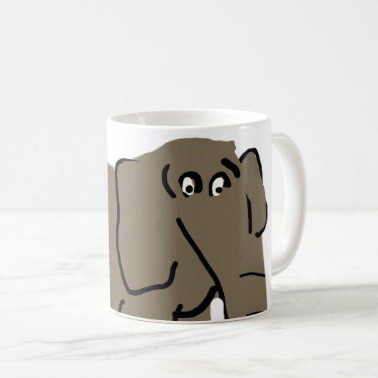 Elephant Koffiemok (Voorkant rechts)