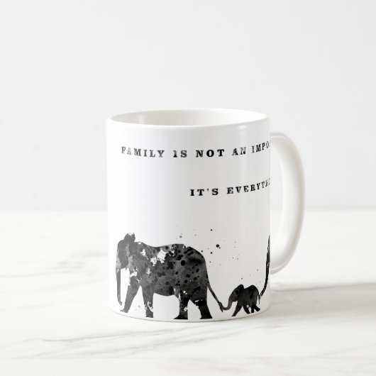 Elephant Koffiemok (Voorkant rechts)