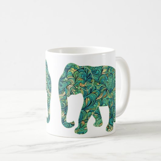 Elephant Koffiemok (Voorkant rechts)
