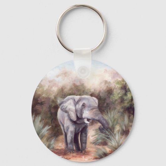 Elephant KOMEN VIA Sleutelhanger (Voorkant)