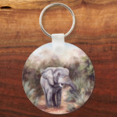 Elephant KOMEN VIA Sleutelhanger (Voorkant)