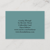 Elephant komt door Artcard Visitekaartje (Achterkant)