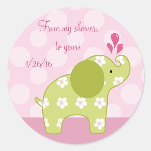 Elephant Label oerwoud/stickers/envelopsluitingen (Voorkant)