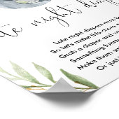 Elephant late night luiers baby shower spel poster (Hoek)