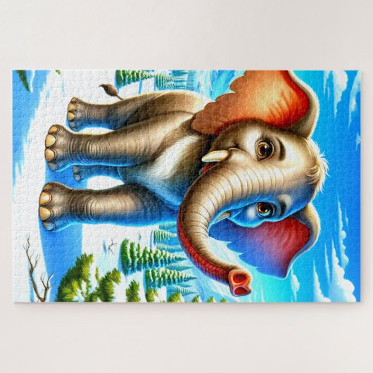 Elephant Legpuzzel (Horizontaal)