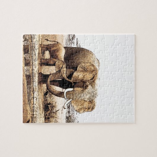 Elephant Legpuzzel (Horizontaal)