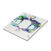 Elephant-liefde Tegeltje (Zijkant)