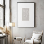 Elephant Lijn Kunst Poster | Minimalistische Safar