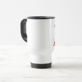 "Elephant & Lionesses" Plastic Travel Mug Reisbeker (Voorkant links)
