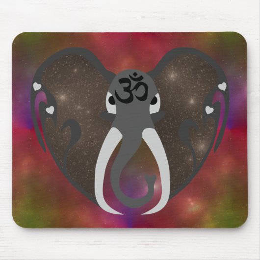 Elephant Listening to the Cosmos Muismat (Voorkant)