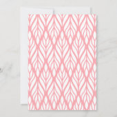 Elephant Little Peanut Girl Baby shower Kaart (Achterkant)