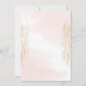 Elephant Little Peanut Lush Pink Girl Baby shower Kaart (Achterkant)