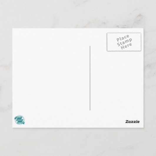 Elephant Loe Briefkaart (Achterkant)