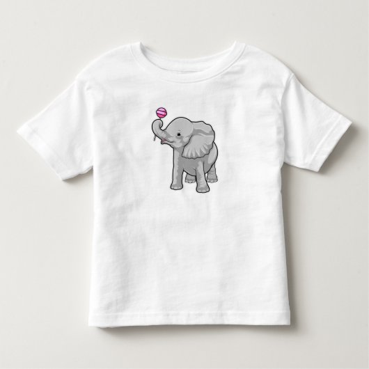 Elephant Lollipop Kinder Shirts (Voorkant)
