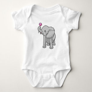 Elephant Lollipop Romper