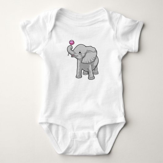 Elephant Lollipop Romper (Voorkant)