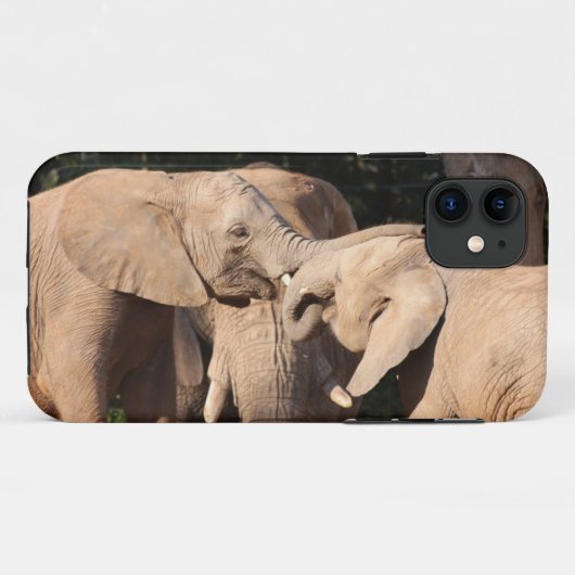 Elephant Love Case-Mate iPhone Case (Achterkant (horizontaal))