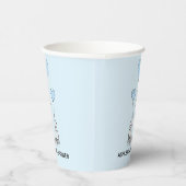 Elephant Love Design Paper Cups Papieren Bekers (Rechts)