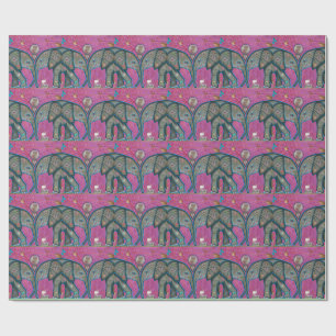 Elephant Love Gift Wrapping Paper Cadeaupapier